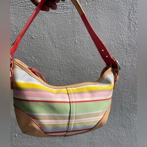 Y2k coach hobo shoulder bag